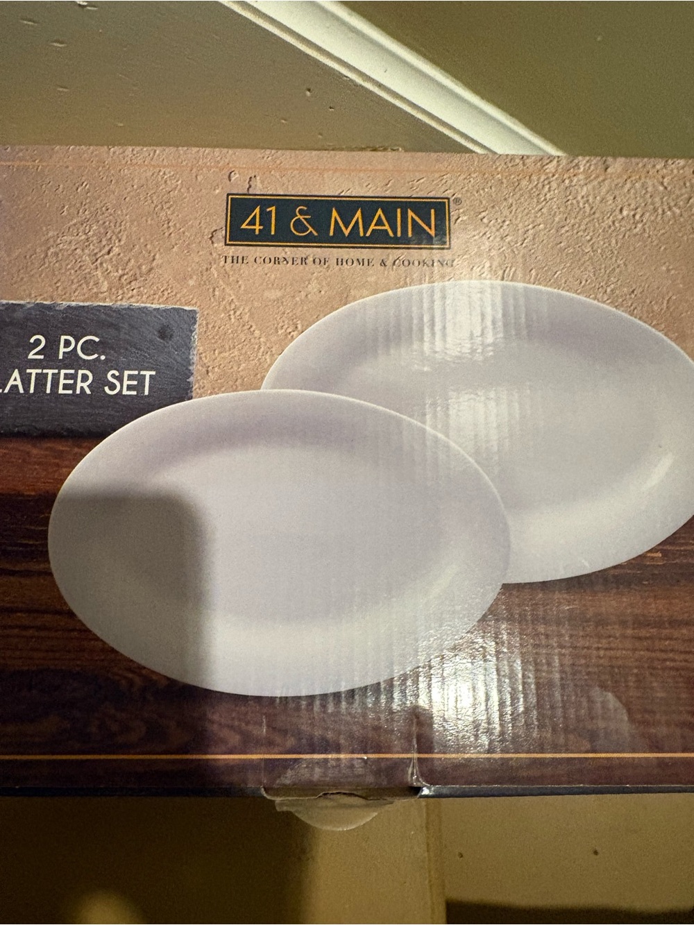 Platter Set of 2